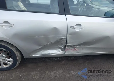 2010 Kia Forte Ex из США, поврежденный, VIN KNAFU4A20A5120727